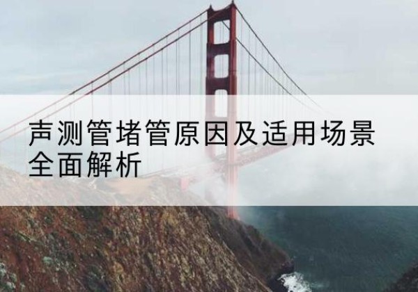 新野声测管堵管的主要原因有哪些？-声测管堵管原因及适用场景全面解析